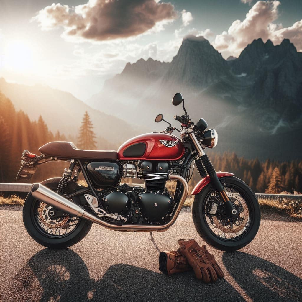 moto triumph speed scrambler 900