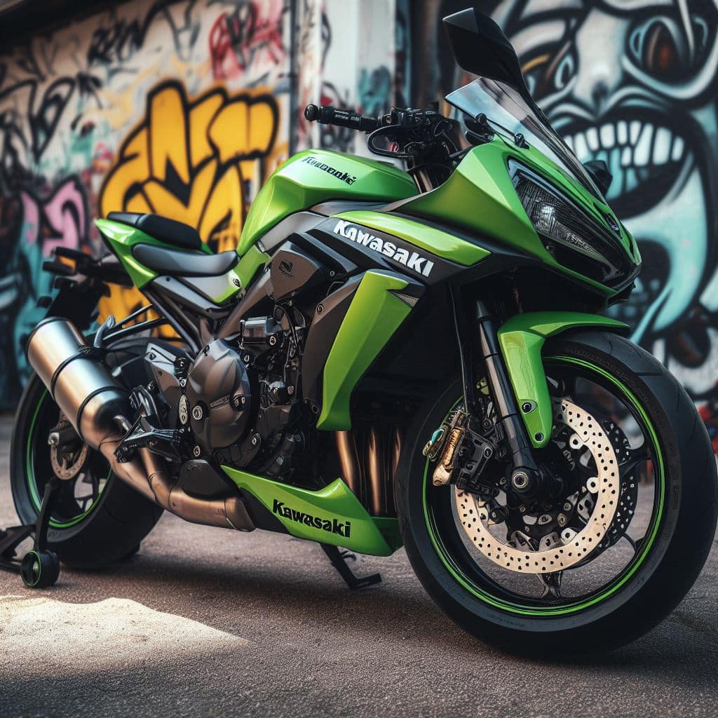 moto kawasaki zx10r